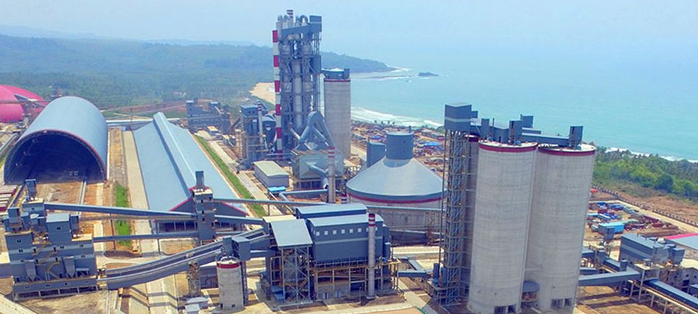 Linha de produção de cimento com uma produção de 10.000 t/d para Bayah na Indonésia